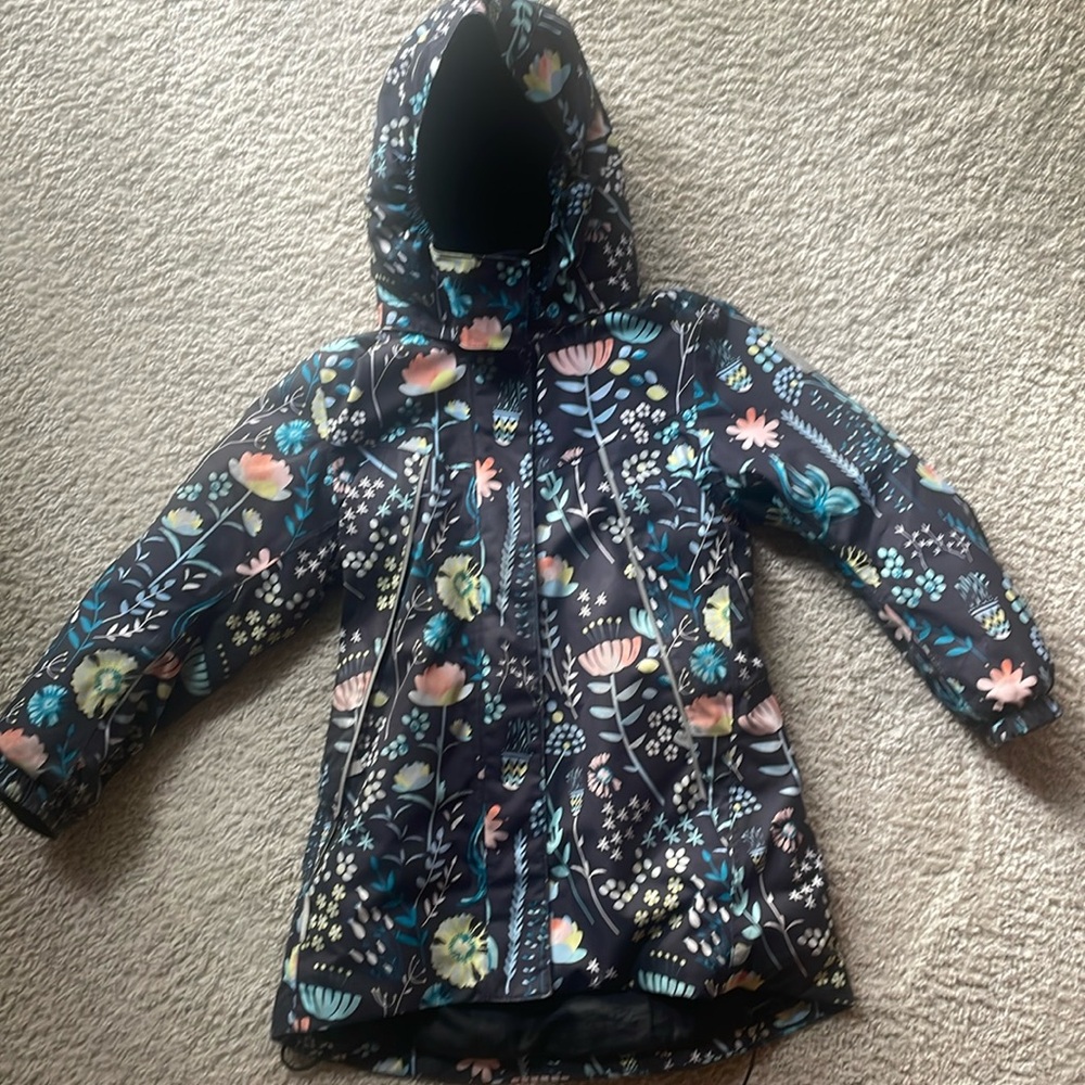 Reima Rain resistant coat girls size 7